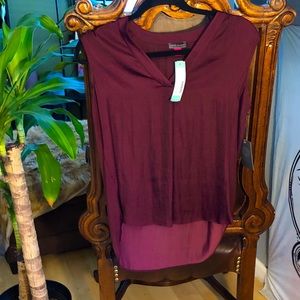 Vince Camuto Burgundy blouse